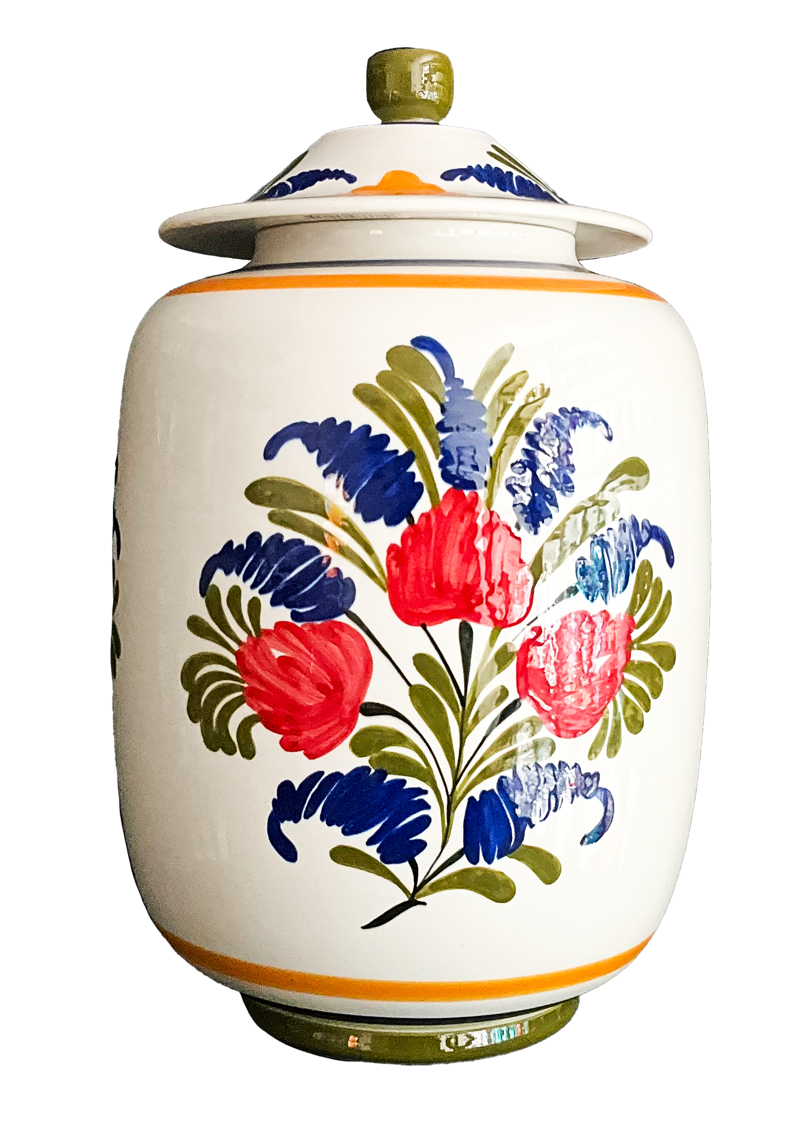 Handmade Ceramic Honey Jar with Lid - 12" | SaleenArt USA