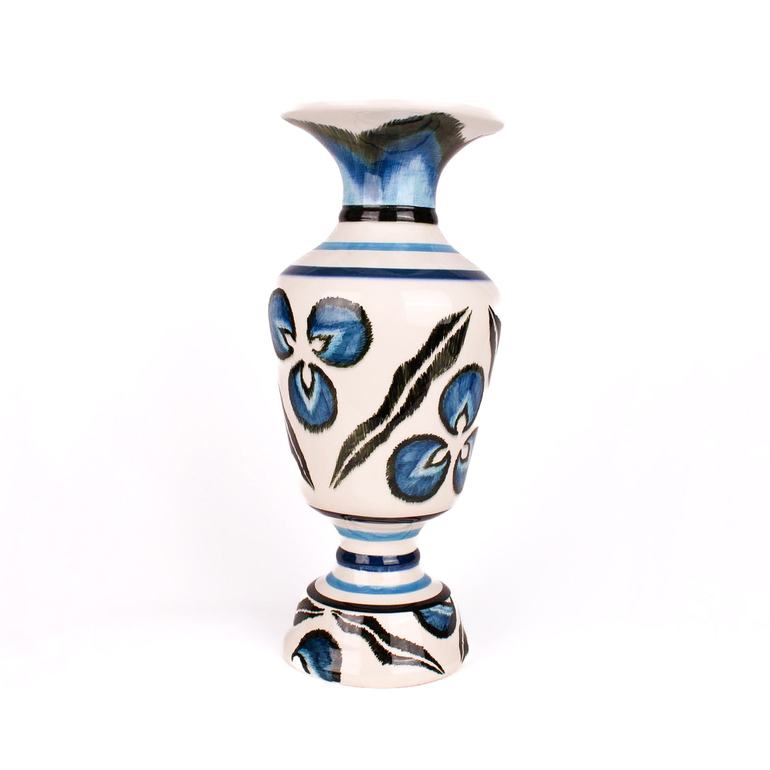 Handmade Classic Ceramic Vase - 19" | SaleenArt USA