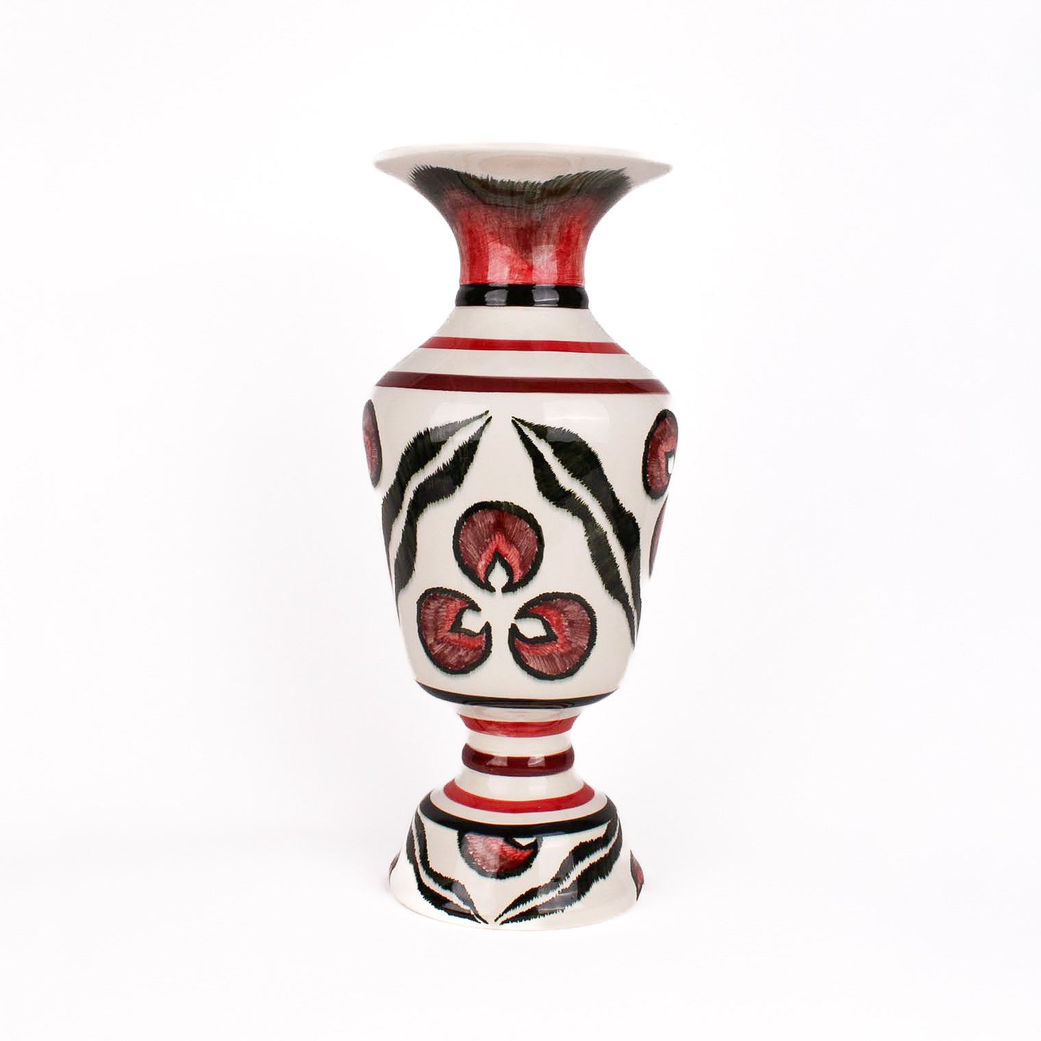 Handmade Classic Ceramic Vase - 19" | SaleenArt USA