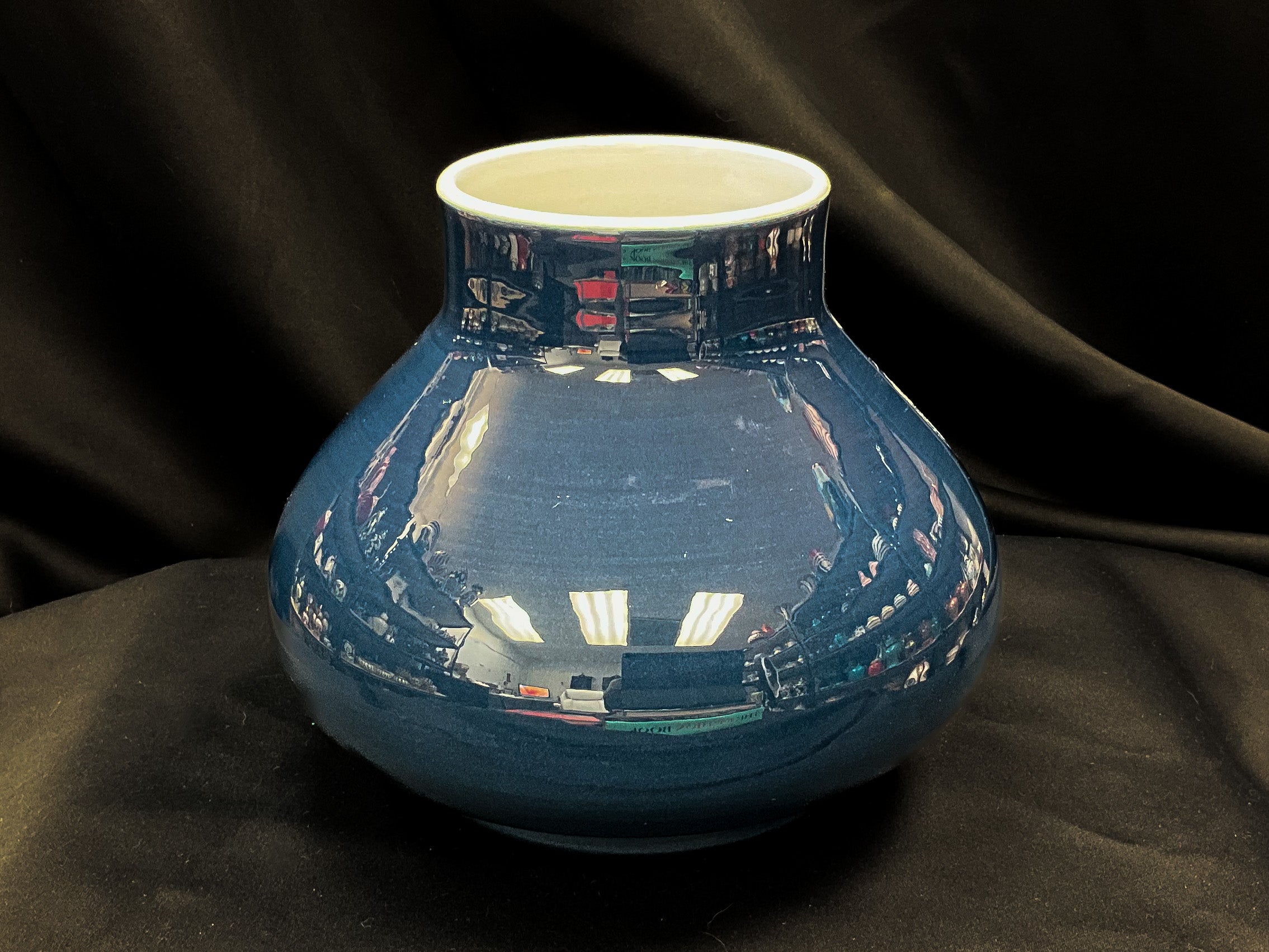 Handmade Ceramic Tombul Vase - 6" | SaleenArt USA