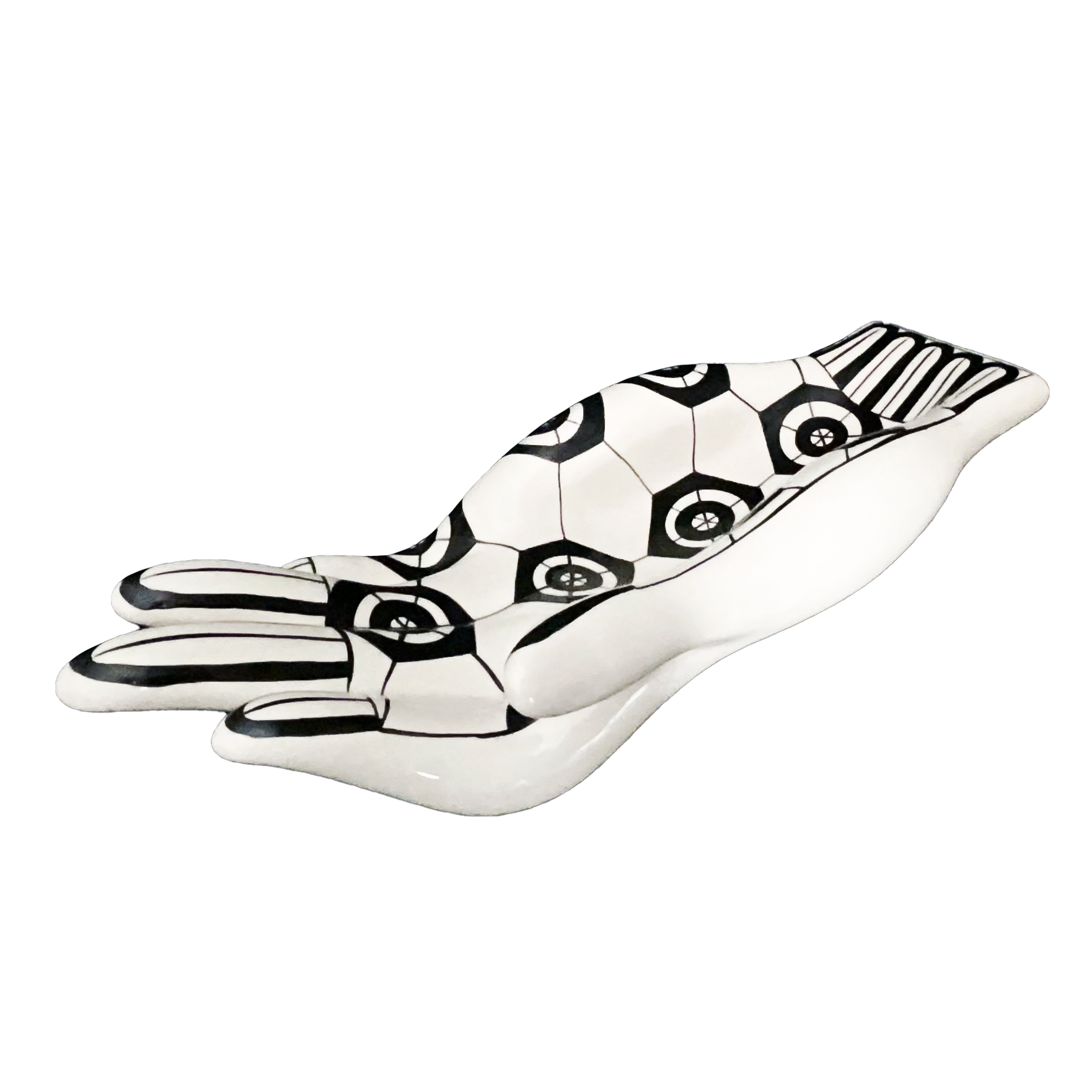 Handmade Ceramic Sculptural Large Hand | SaleenArt USA