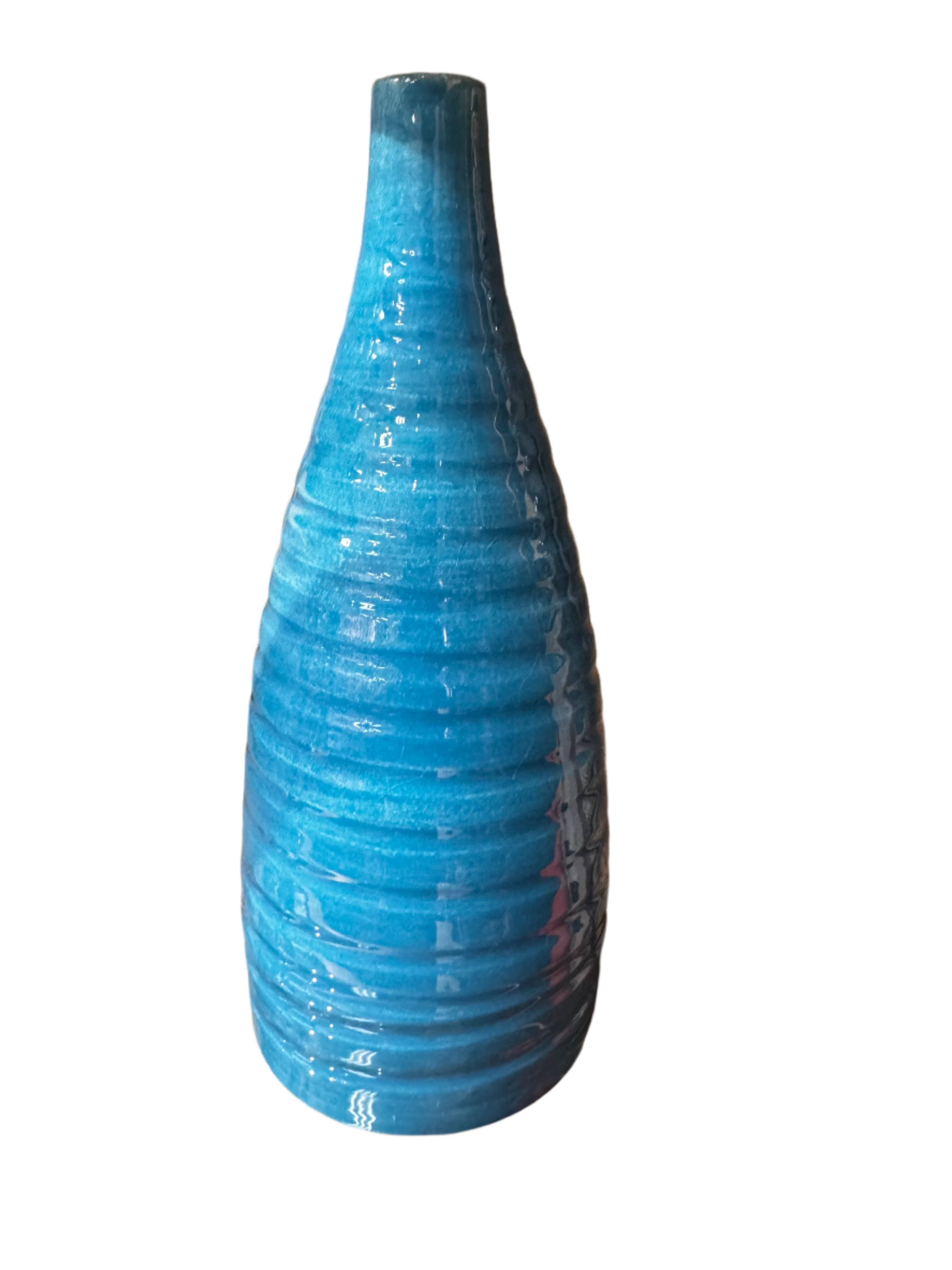 Handmade Ceramic Bottle Vase - 11" | SaleenArt USA